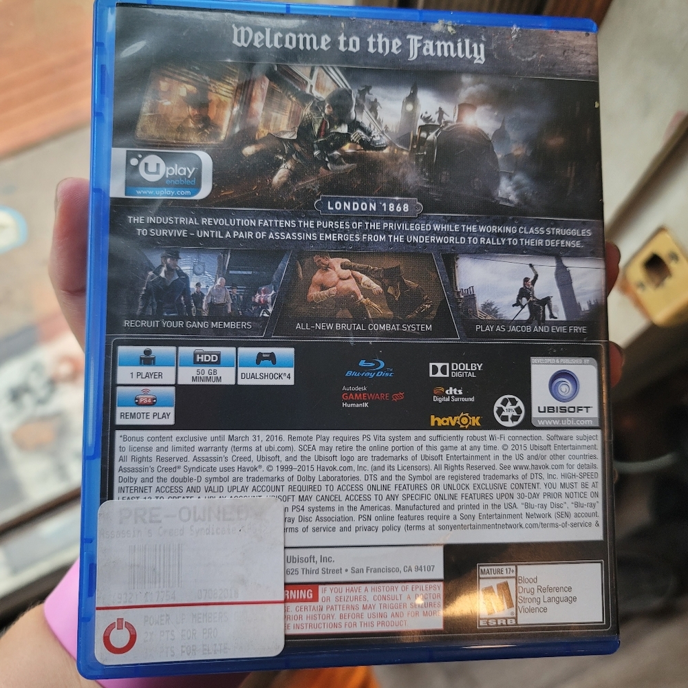 Ps4 game
